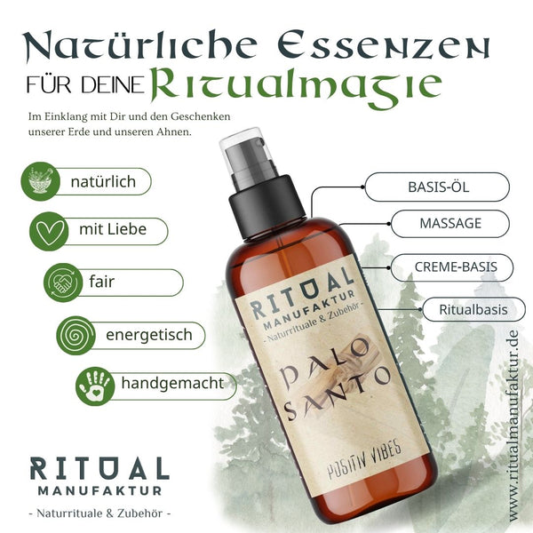 Palo Santo Spray naturrein I Ritualmanufaktur