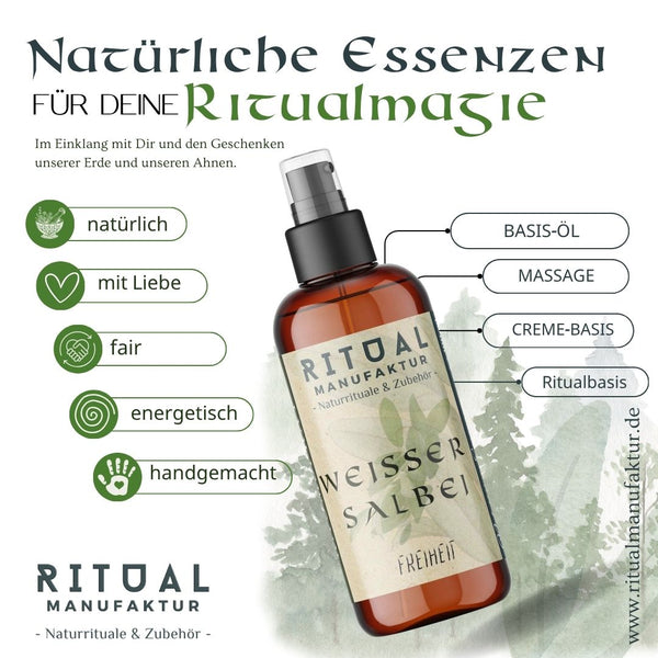 Weißer Salbei Spray naturrein I Ritualmanufaktur