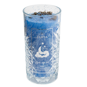 Transformationskerze Gute Nacht  I Lavendel - Ritualmanufaktur.de