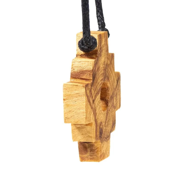 Palo Santo Halskette Feder gross - Ritualmanufaktur.de