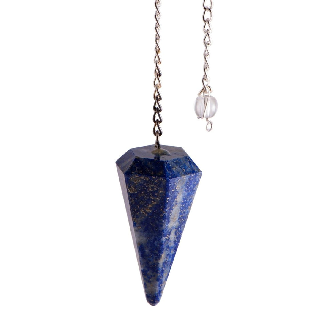Lapislazuli Sechskantpendel Wahrheit - Ritualmanufaktur.de