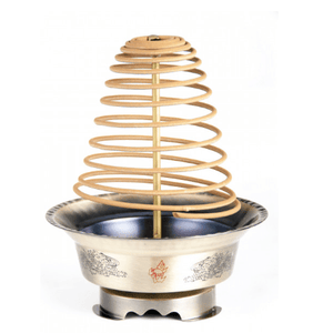 Räucherhalter für kleine Spiralen aus Eisen - Ritualmanufaktur.de