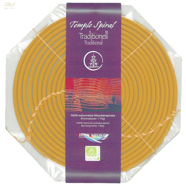Räucherspirale Traditional 1 Tag Brenndauer, ca. 90 g - Ritualmanufaktur.de