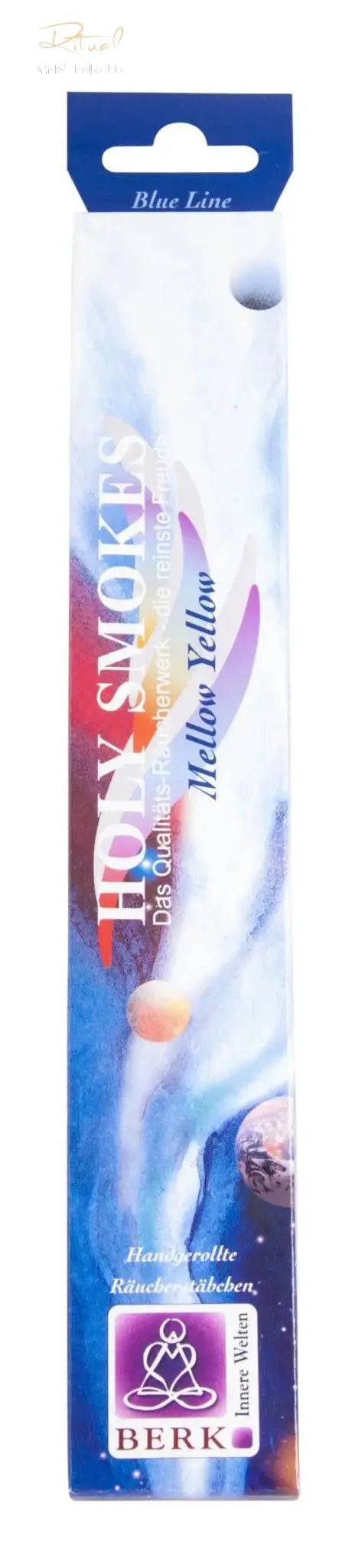 Mellow Yellow Räucherstäbchen 100 % natürlich und traditionell handgerollt - Ritualmanufaktur.de