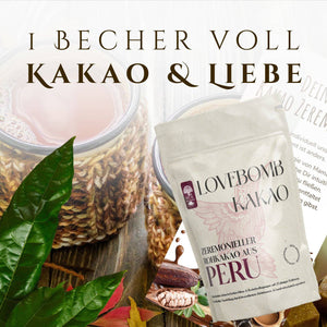 Ein Becher Bio Rohkakao je 35g - Ritualmanufaktur.de