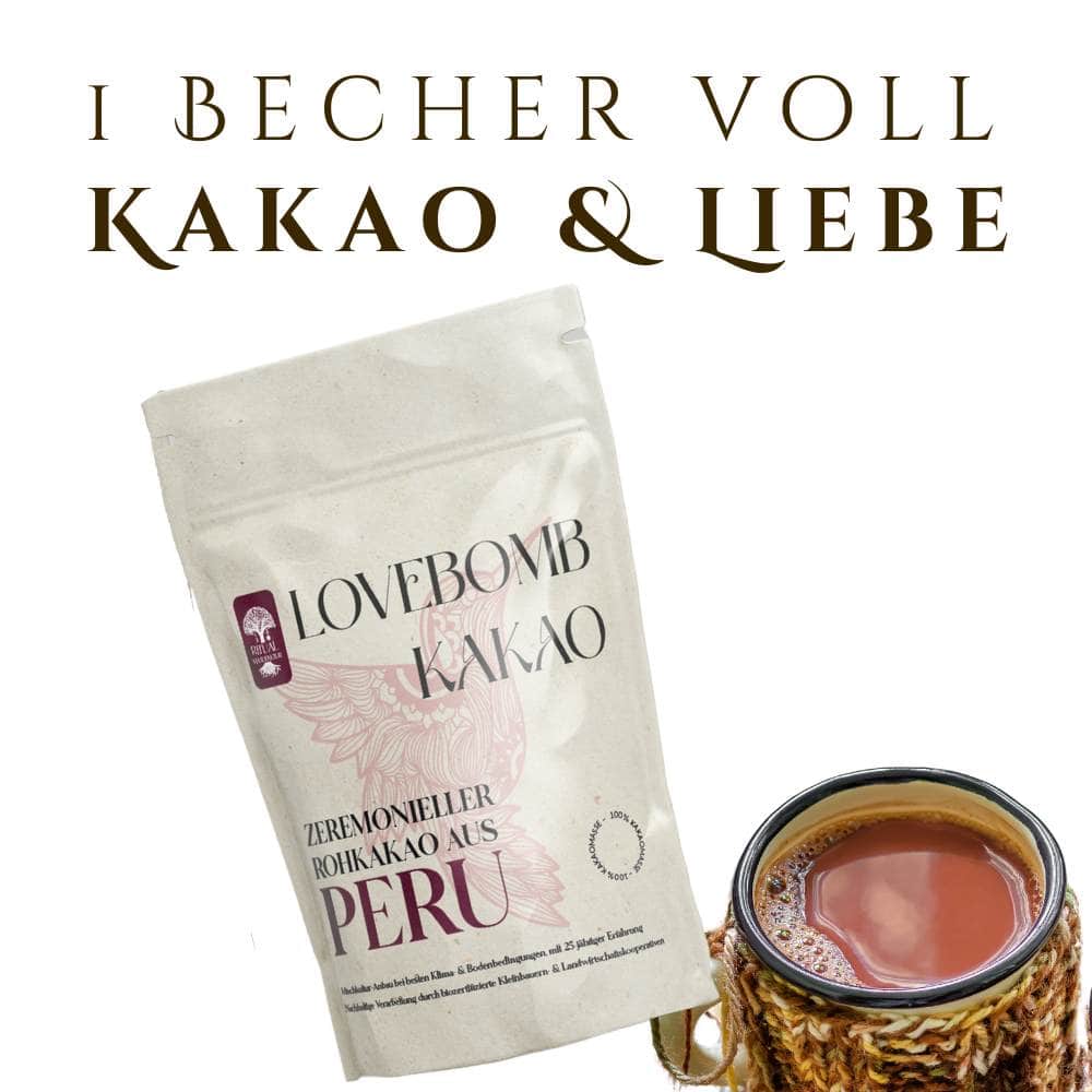 Ein Becher Bio Rohkakao je 35g - Ritualmanufaktur.de