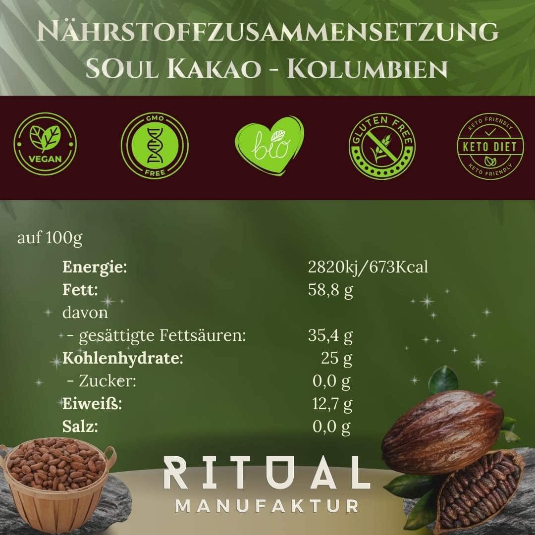 Criollo Rokakao Bio aus Kolumbien - Ritualmanufaktur.de