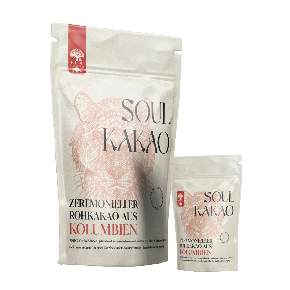Soul Zeremonie-Kakao aus Kolumbien Criollo Drops - Ritualmanufaktur.de