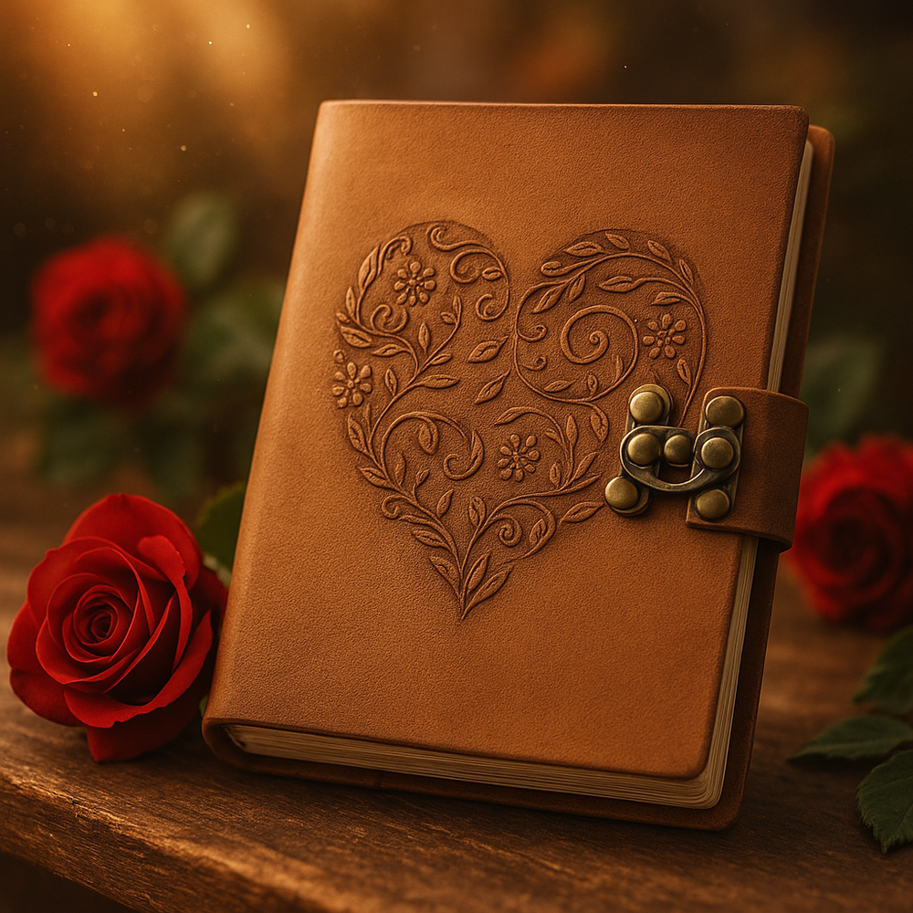 Notizbuch Herzenspfade - Ritualmanufaktur.de