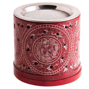 Siebgefäß roter Orient, handarbeit - Ritualmanufaktur.de