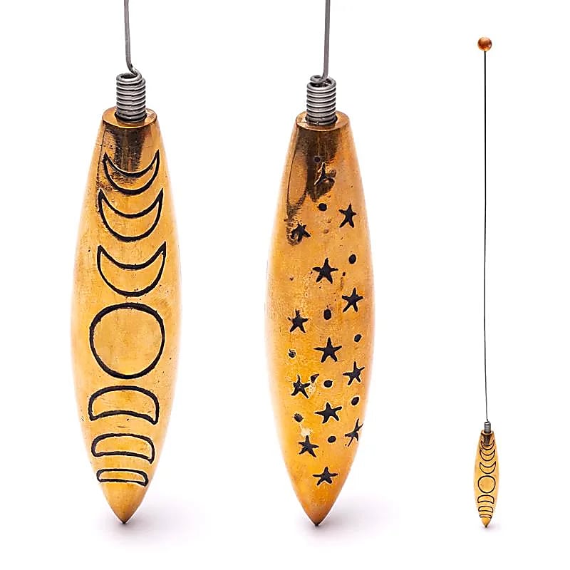 Mond und Sterne Tensor aus Kupfer - Ritualmanufaktur.de