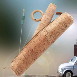 Ökotensor für die Reise abschraubbar im Lederetui - Ritualmanufaktur.de