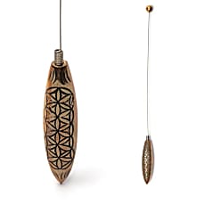 Tensor aus Kupfer mit Blume des Lebens - Ritualmanufaktur.de