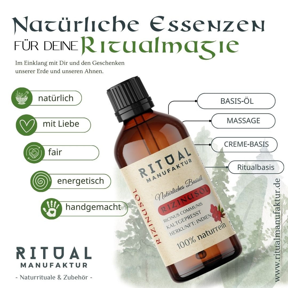 Rizinus - Öl - Ritualmanufaktur.de