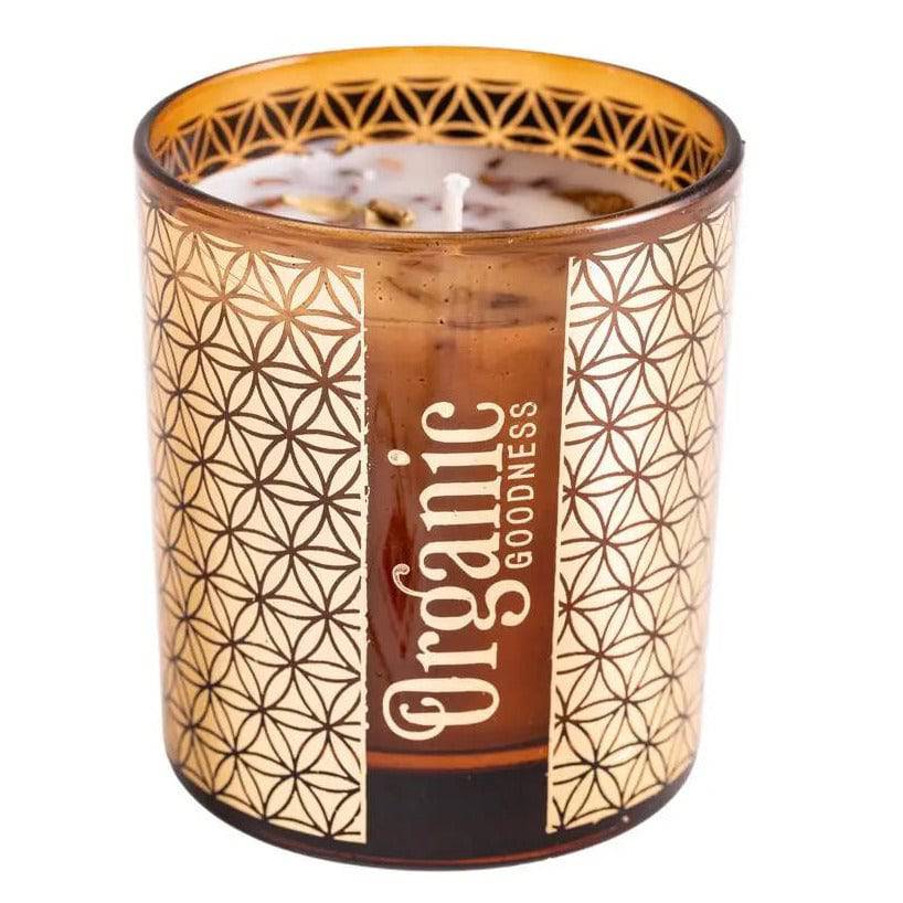 Rose und Geranie Sojawachskerze - Ritualmanufaktur.de