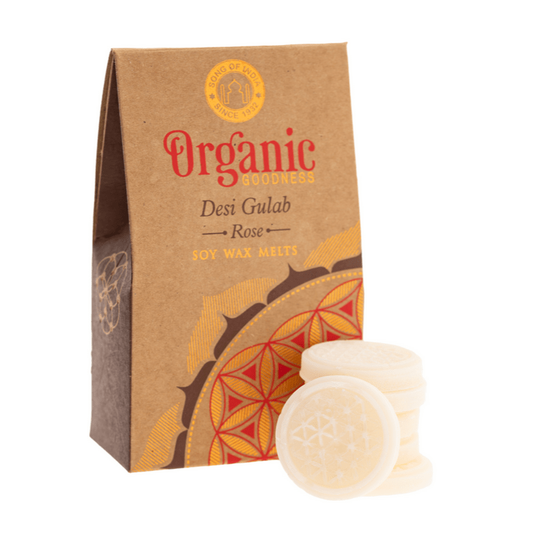 Rosenwachs Wachstaler Blume des Lebens - Ritualmanufaktur.de