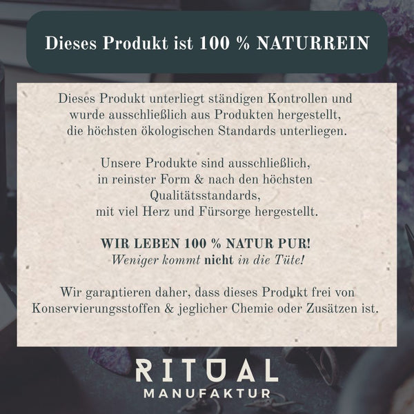 Safran und Rose RäucherkegeL - Ritualmanufaktur.de