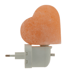 Salzkristall Nachtlicht Herzmomente - Ritualmanufaktur.de