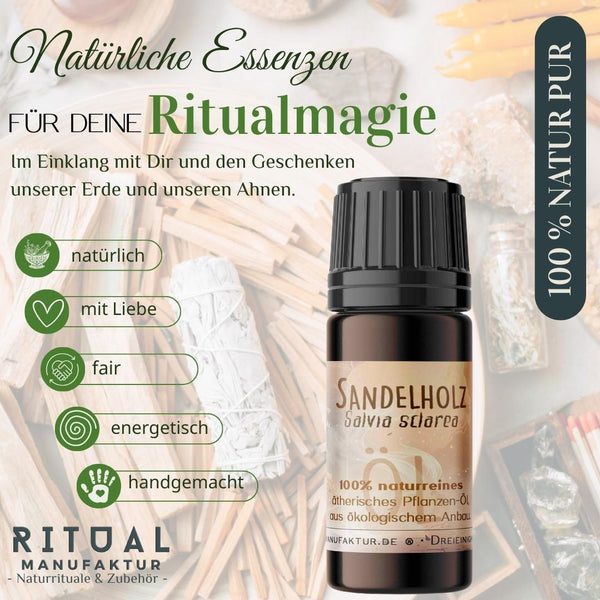 Sandelholz ätherisches Öl – naturrein & holzig