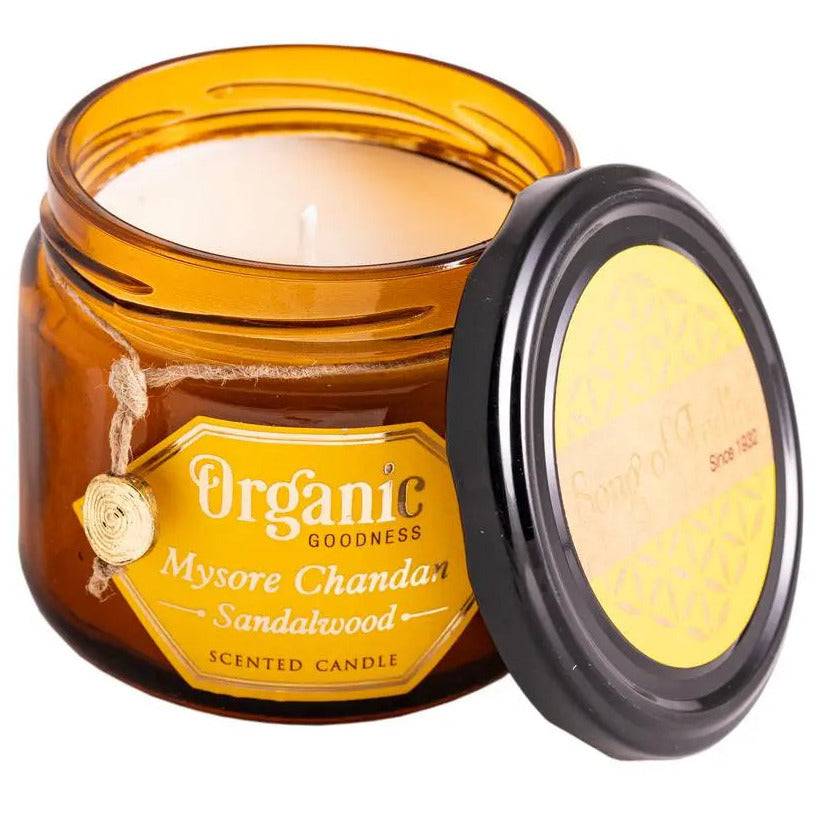 Sandelholz Sojawachskerze - Ritualmanufaktur.de