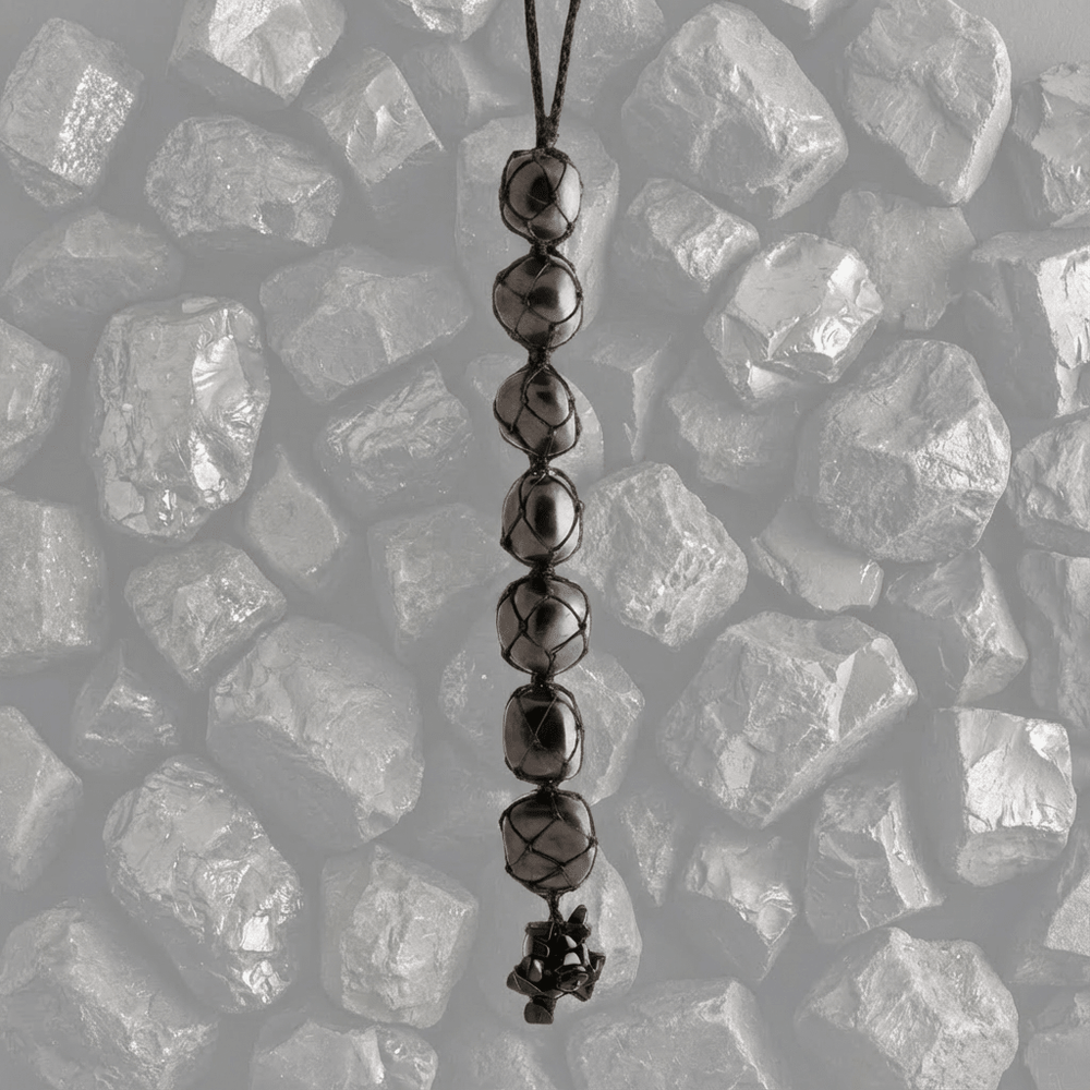 Schungit Energiekette - Ritualmanufaktur.de