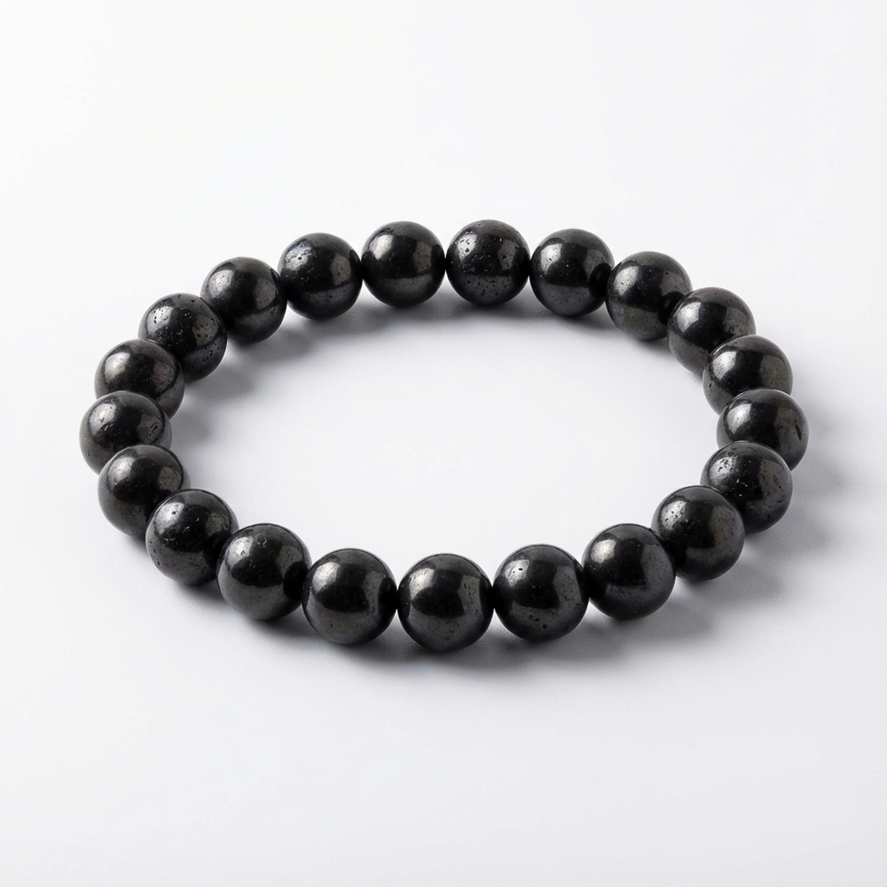 Schungit Kraftarmband Schutz & Klärung