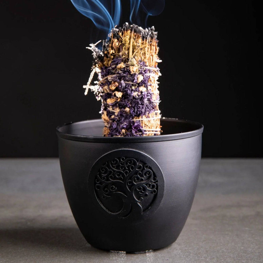 Smudge Bowl Yggdrasil - Ritualmanufaktur.de