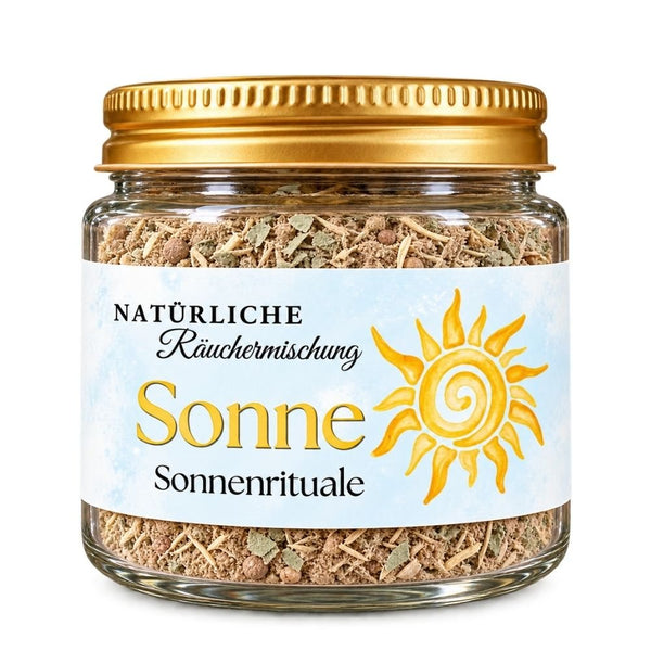 Sonne Räuchermischung - Ritualmanufaktur.de