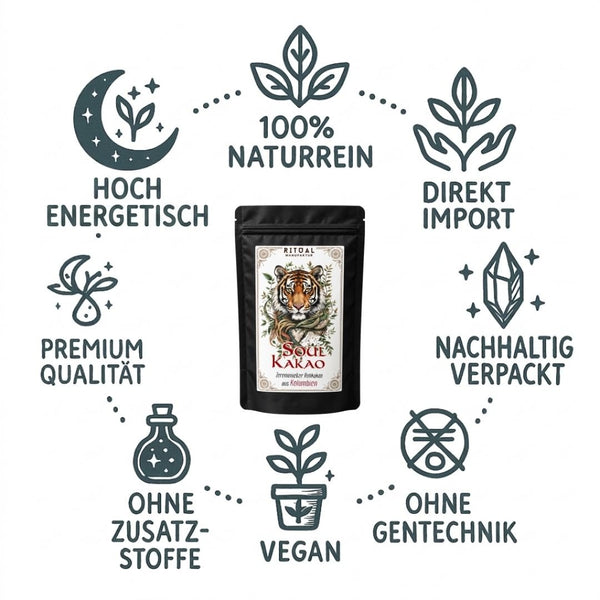 Soul Zeremonie-Kakao aus Kolumbien - Ritualmanufaktur.de