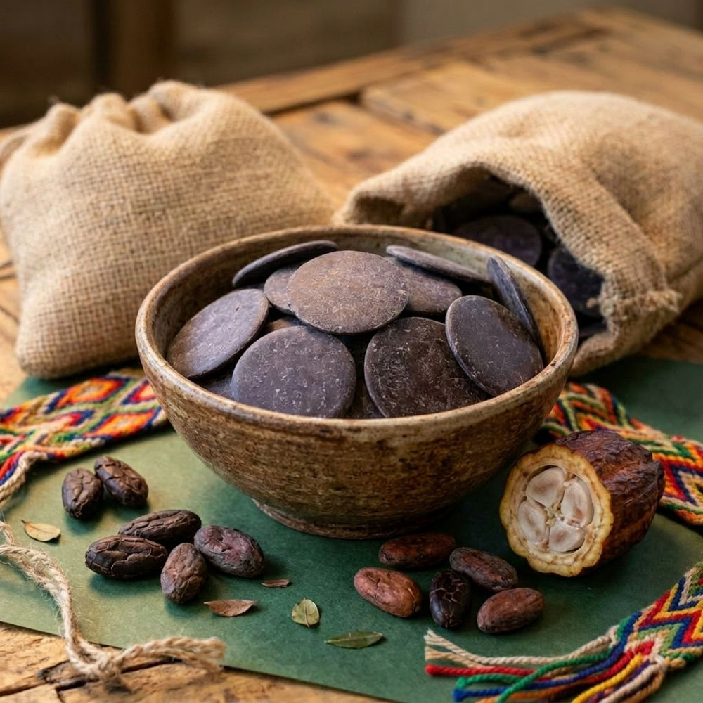 Soul Zeremonie - Kakao aus Kolumbien Criollo Drops - Ritualmanufaktur.de