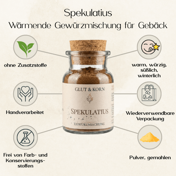 Vorteile von Spekulatius Gewürzmischung für winterliches Gebäck, Ritualmanufaktur.de