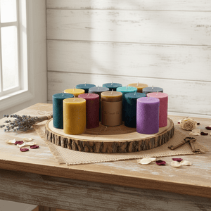 Stumpenkerzen - Ritualmanufaktur.de