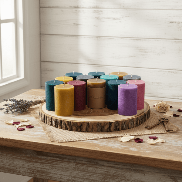 Stumpenkerzen - Ritualmanufaktur.de