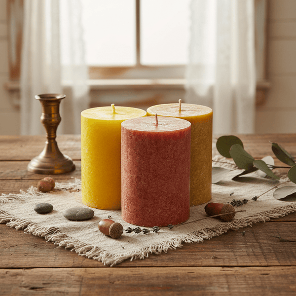 Stumpenkerzen - Ritualmanufaktur.de