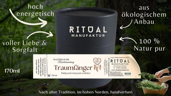 Traumfänger Räuchermischung - Ritualmanufaktur.de