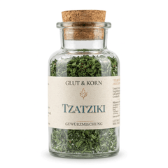 Tzatziki Gewürzmischung, für Tzatziki und herzhaft Dip, griechisch, Ritualmanufaktur, Glut & Korn
