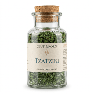 Tzatziki Gewürzmischung, für Tzatziki und herzhaft Dip, griechisch, Ritualmanufaktur, Glut & Korn