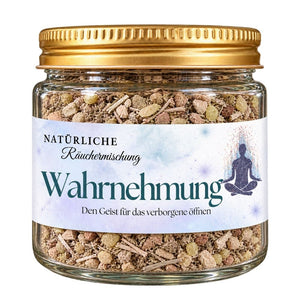 Wahrnehmung Räuchermischung – für Meditation & innere Klarheit - Ritualmanufaktur.de