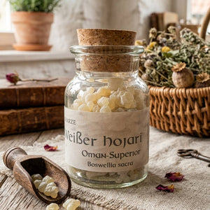 Weißer Hojari Oman - Ritualmanufaktur.de