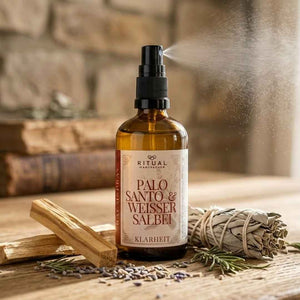 Weißer Salbei & Palo Santo Spray - Ritualmanufaktur.de