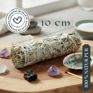 Weißer Salbei Räucherbündel Smudges Mini salvia apiana - Ritualmanufaktur.de