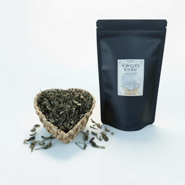 Weißer Tee Pai Mu Tan Bio Ewiges Elixir - Ritualmanufaktur.de