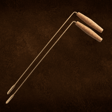 Wünschelrute mit Korkgriff - Ritualmanufaktur.de