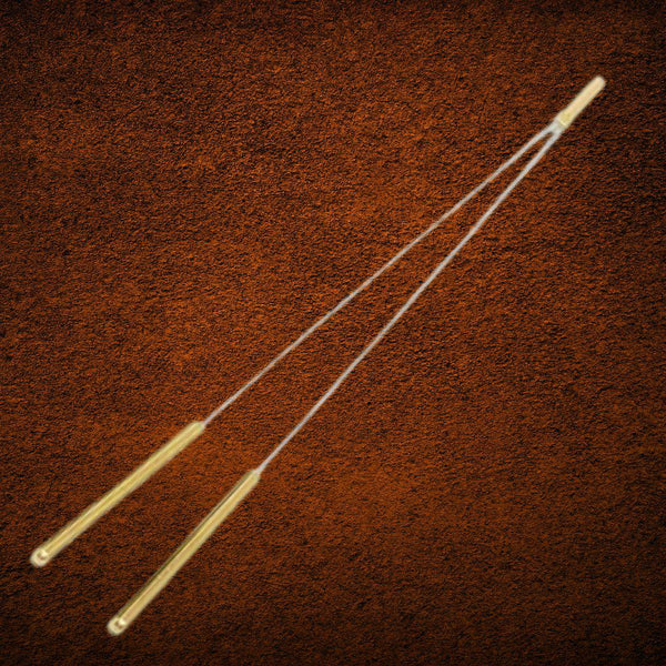 Wünschelrute mit Messinggriff 40 cm zum Suchen nach dem Wasser - Ritualmanufaktur.de