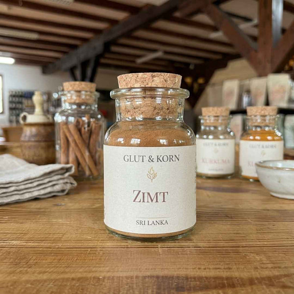 Zimtpulver aus Sri Lanka zum Verfeinern deiner Speisen, 50g oder 500g Nachfüllbeutel, Ritualmanufaktur