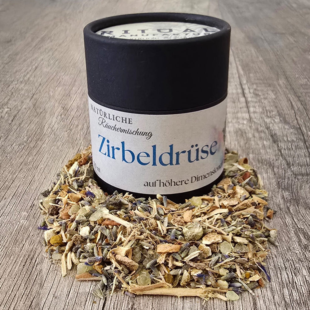 Zirbeldrüse aktivieren Räuchermischung - Ritualmanufaktur.de