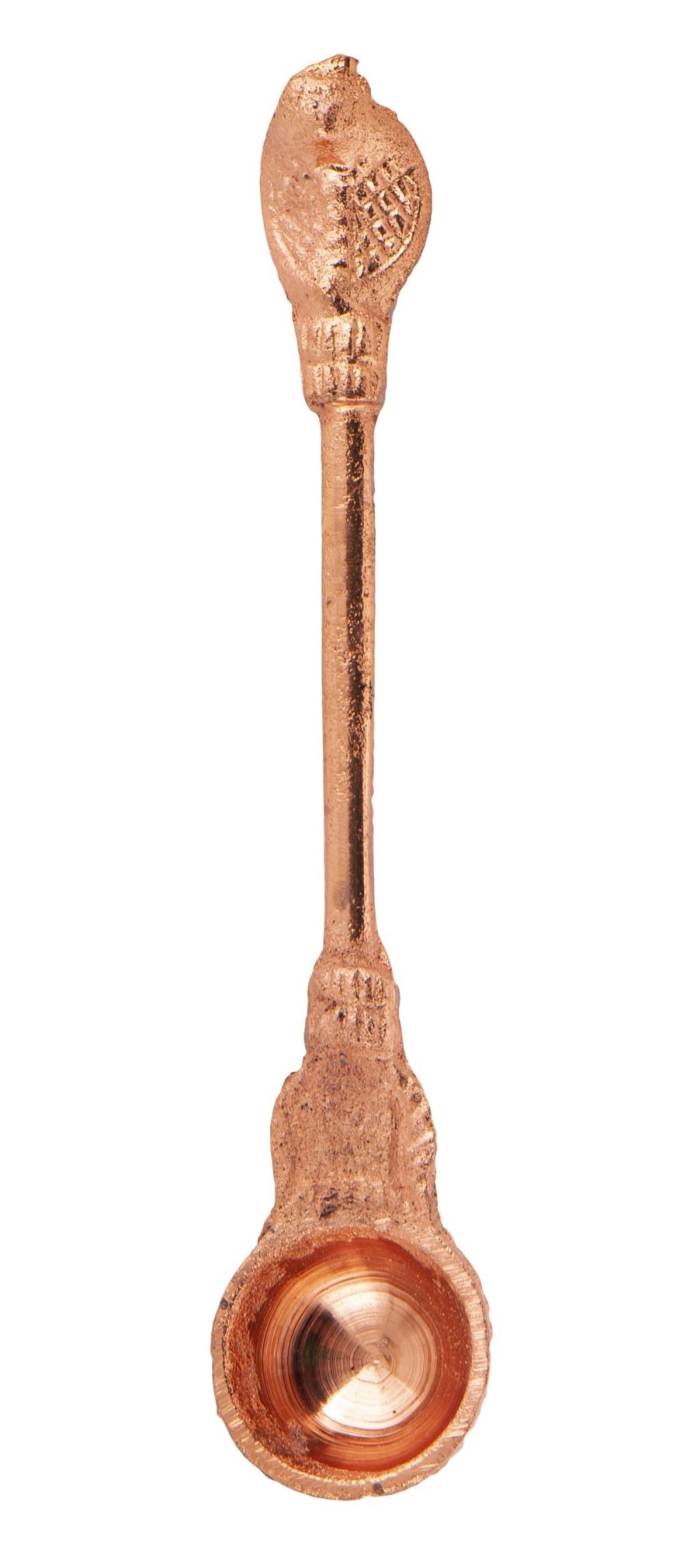 Dhoop-Löffel aus Kupfer 16 cm lang Berk