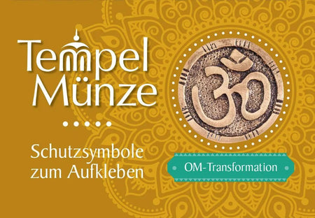 Tempelmünze OM - Messing Berk